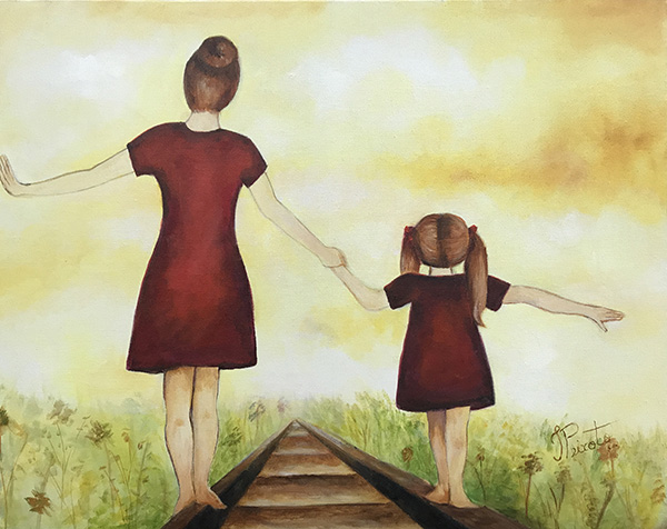 Eternas amigas - 40 x 50 - AST 